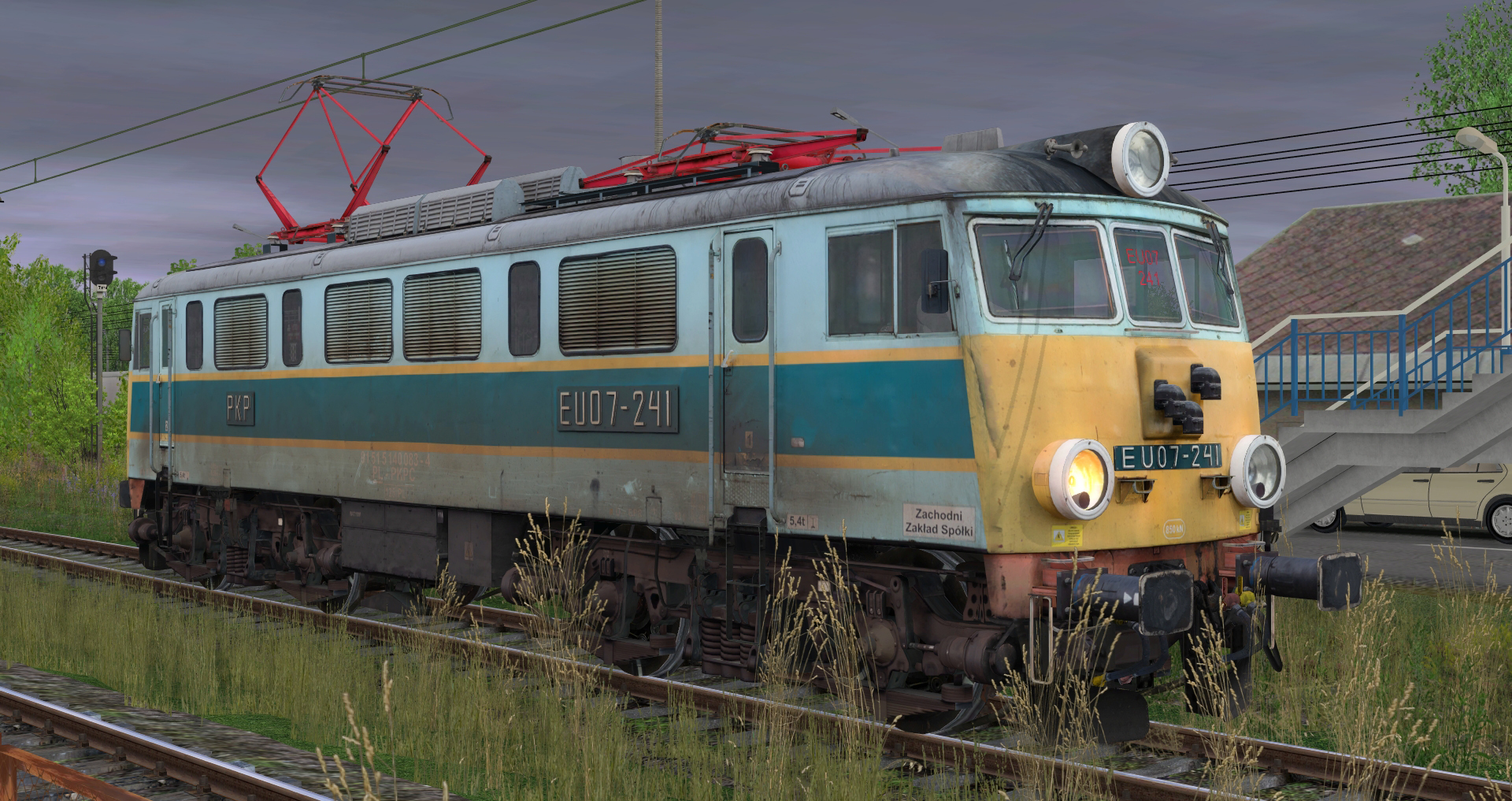Lokomotywa EU07-241 PKP Cargo